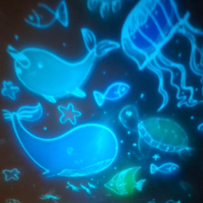 Stars & Galaxy Pattern Projector Night Light