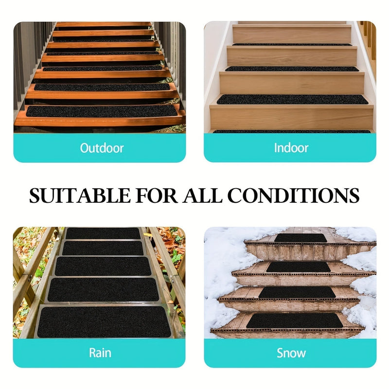 Rubber Anti-Slip Tread Strips – Extra Grip for Stairs and Driveways