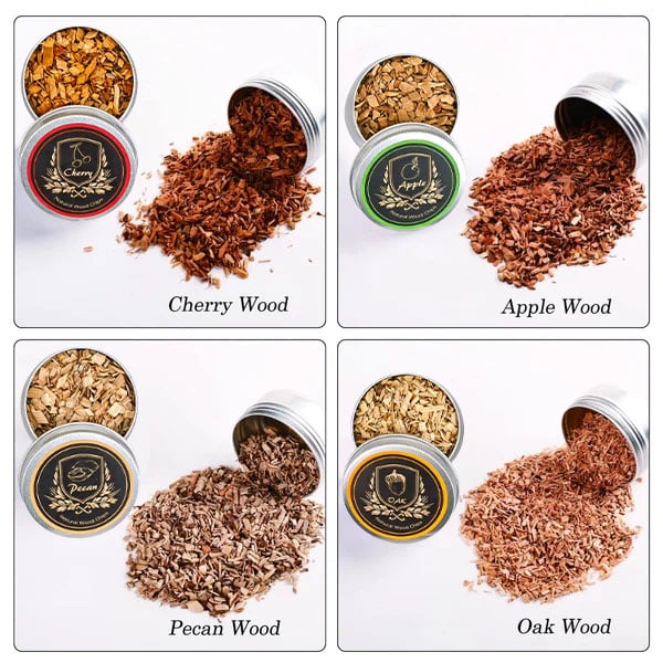 Wooden Cocktail Smoker Kit for Whisky, Drinks and Food Infusion