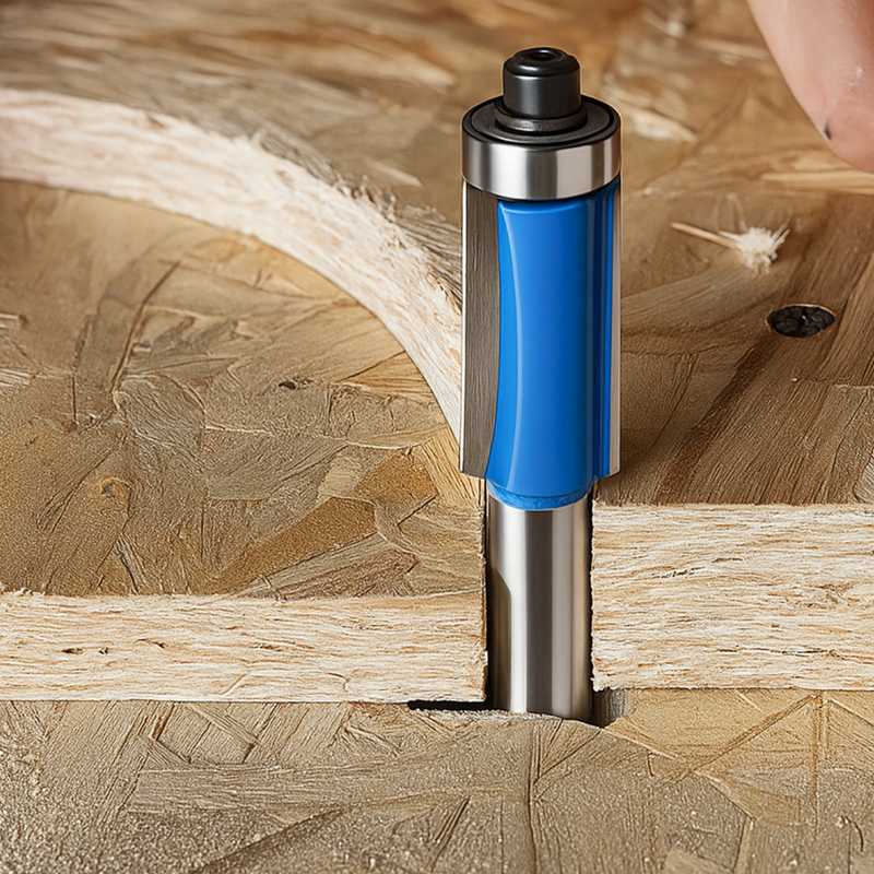 Precision Edge Deburring Router Bit Set