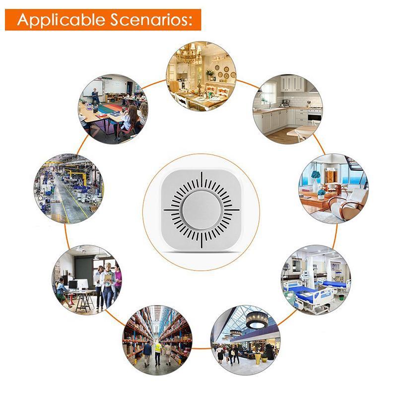 Smart Wireless Smoke Alarm for Home Safety