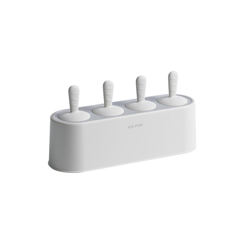 Silicone Ice Pop Mould with Four Reusable Sticks