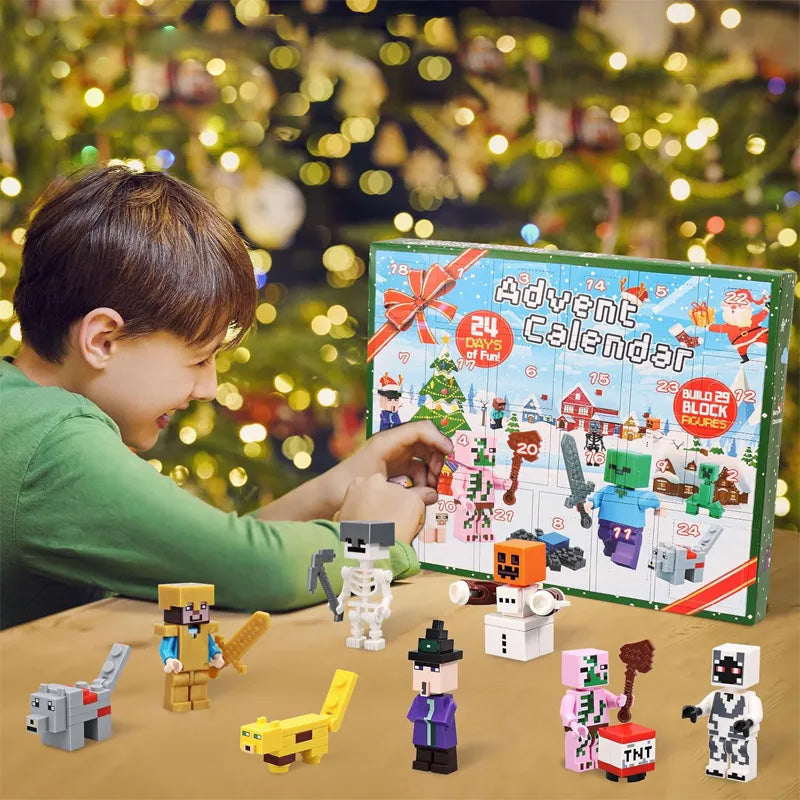 JingleBuild Christmas Building Block Advent Calendar