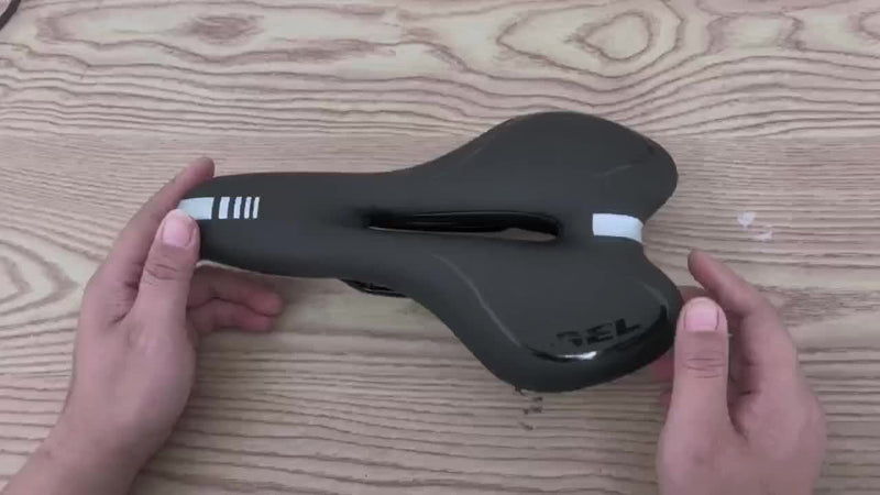 Comfortable Bicycle Saddle with Ergonomic Breathable Design