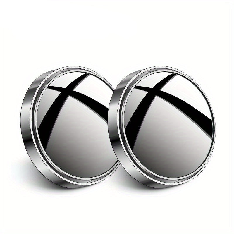 Auto Blind Spot Mirrors with Wide Angle Lens and 360° Adjustable Design