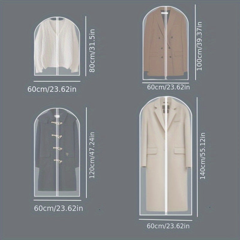 ClearGuard Garment Bags Set – Practical and Protective