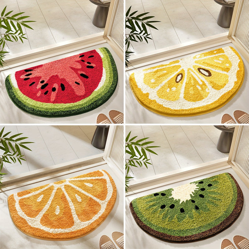 Fruit-Inspired Bathroom Rug – Soft and Absorbent