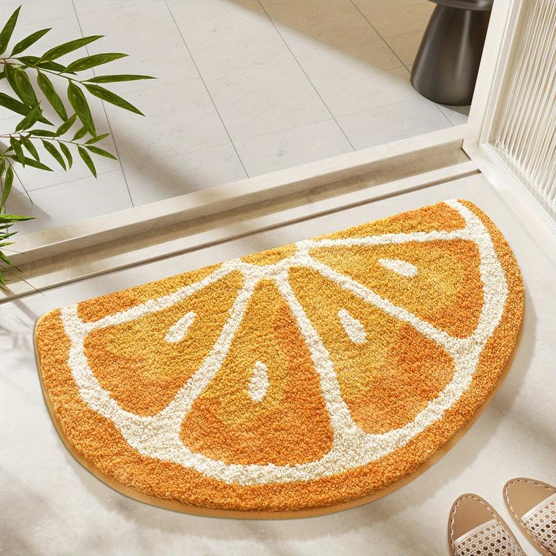 Fruit-Inspired Bathroom Rug – Soft and Absorbent