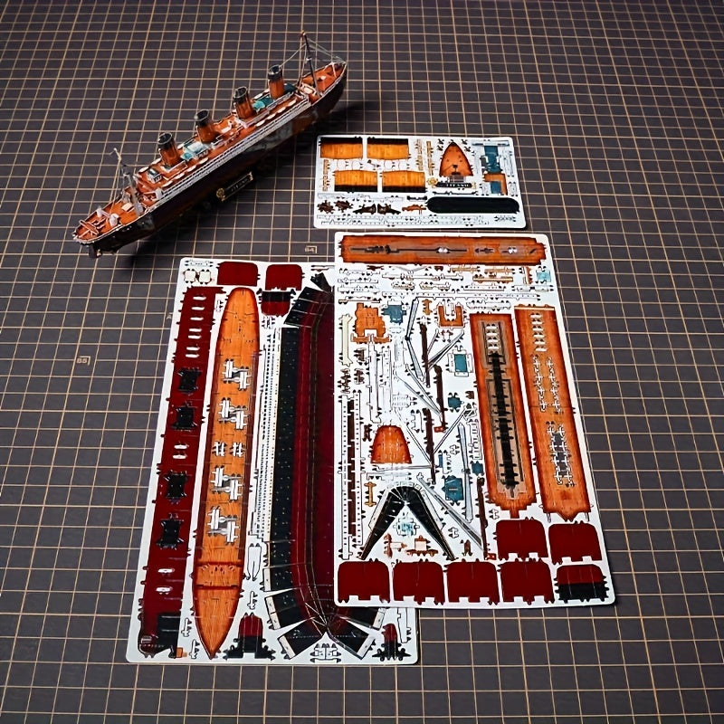 Titanic 3D Metal Model Kit – Detailed DIY Model for Creative Crafters