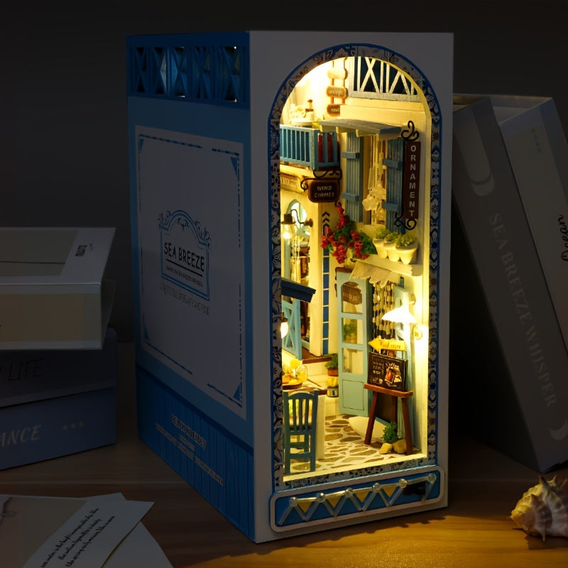 Handmade 3D Wooden Puzzle – Sea Inspired Miniature House