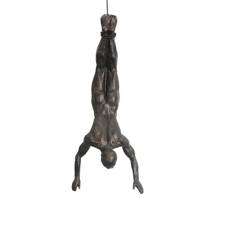 Decorative Climbing Figures Wall Sculpture Set for Modern Wall Decoration