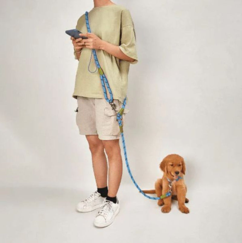 Reflective Hands-Free Dog Lead with Multiple Walking Configurations