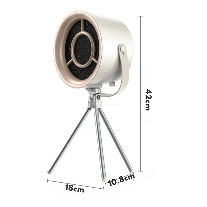 Portable USB Kitchen Fume Extractor with Three-Speed Tripod