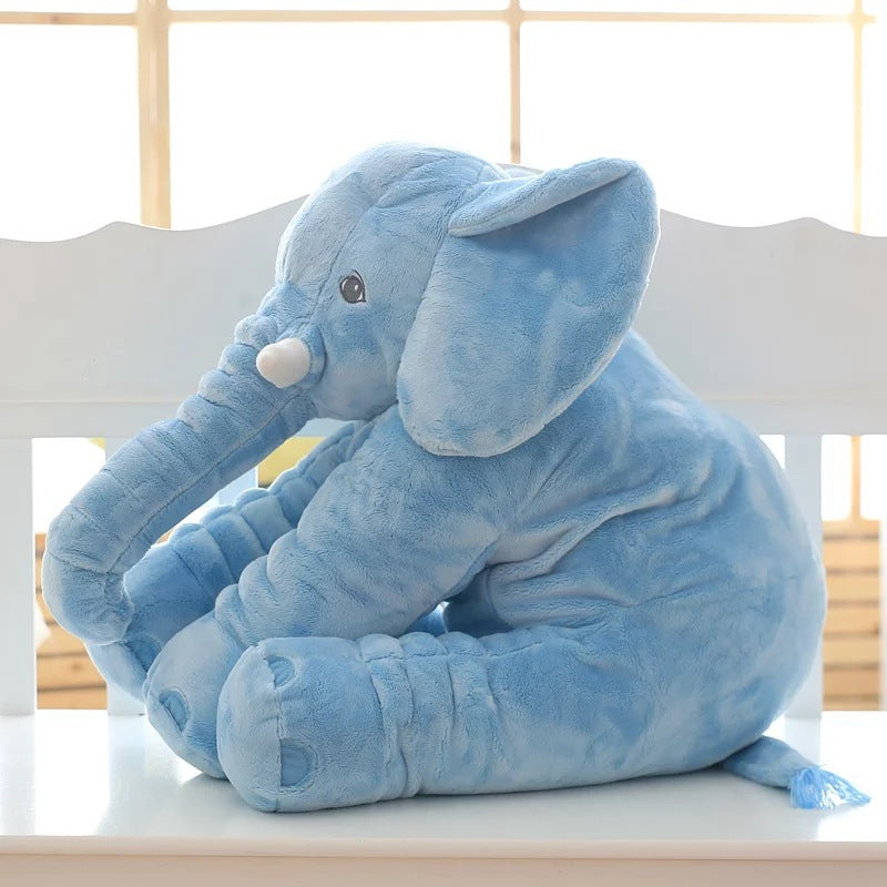 Elephant Cuddle Baby Pillow – Soft, Cuddly, and Comfortable