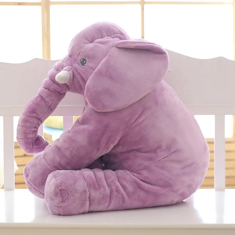 Elephant Cuddle Baby Pillow – Soft, Cuddly, and Comfortable