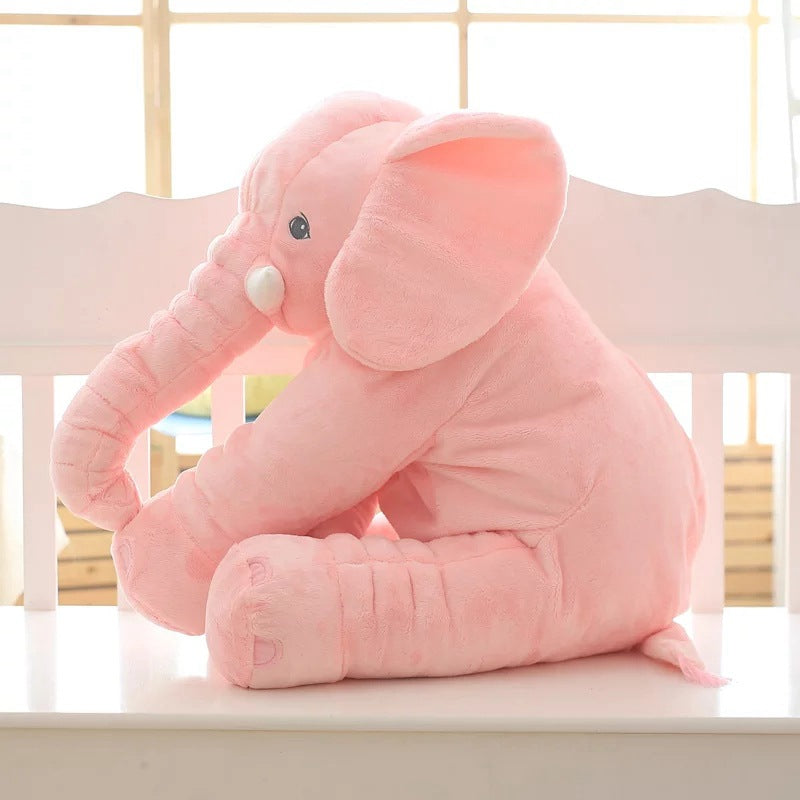 Elephant Cuddle Baby Pillow – Soft, Cuddly, and Comfortable