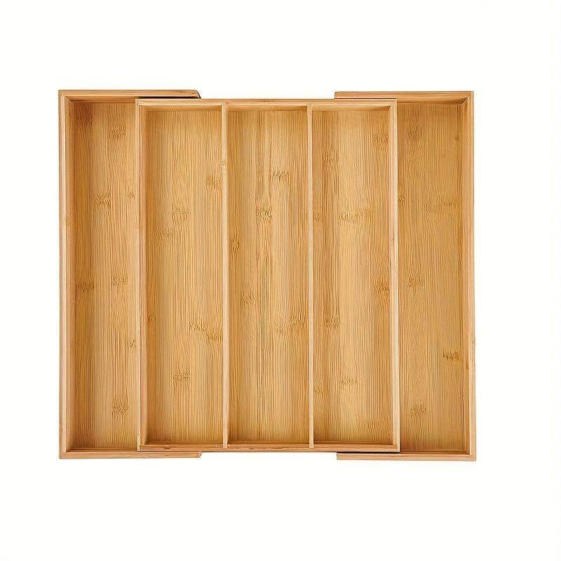 BambooExtend Cutlery Organiser – Expandable and Organised