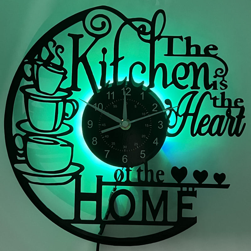 Cozy Kitchen Wall Clock – For a Warm Atmosphere