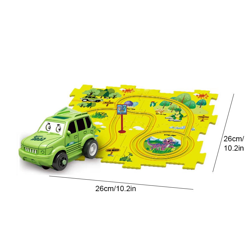 DIY Educational Electric Car Track Set