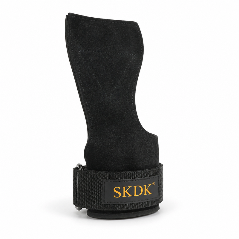Padded Cowhide Weightlifting Gloves