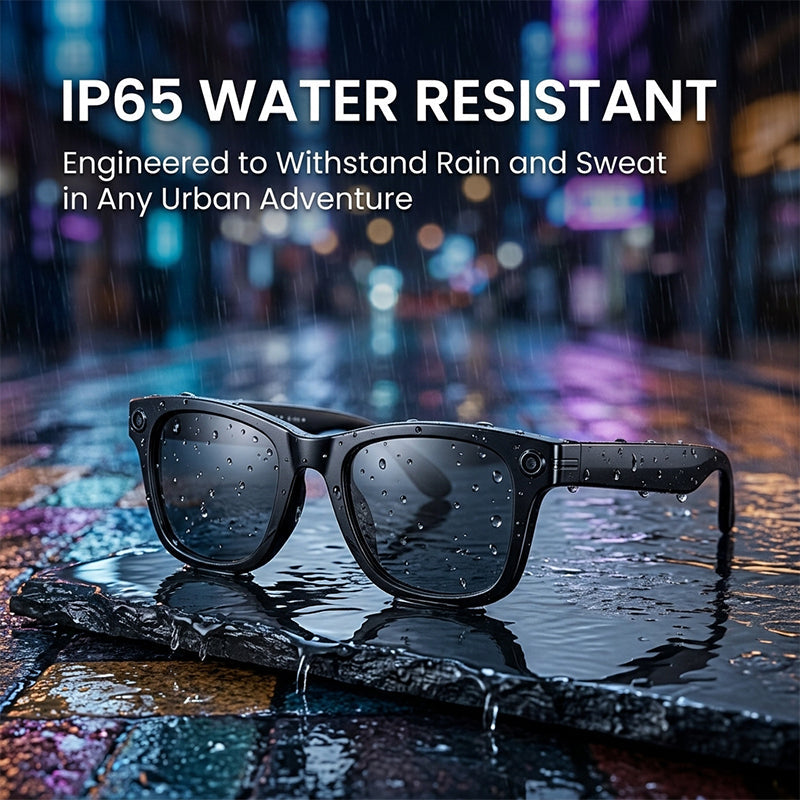 AI Smart Camera Glasses with Voice Control & HD Recording