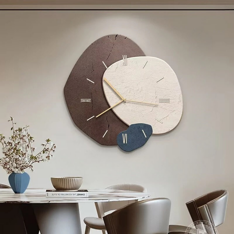 LunaWood Accent Wall Clock – Natural Elegance with Soft LED Glow