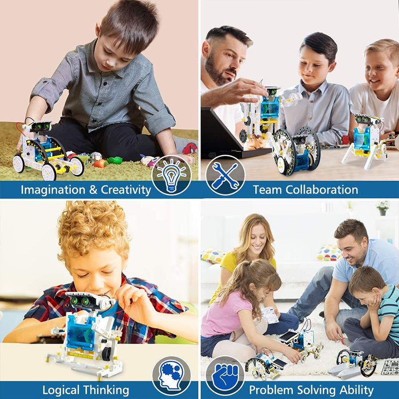 13-in-1 Solar Educational Robot Building Kit