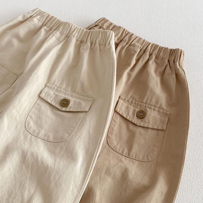 Kids' Cargo Trousers for Toddlers and Children with Comfortable Fit and Pockets