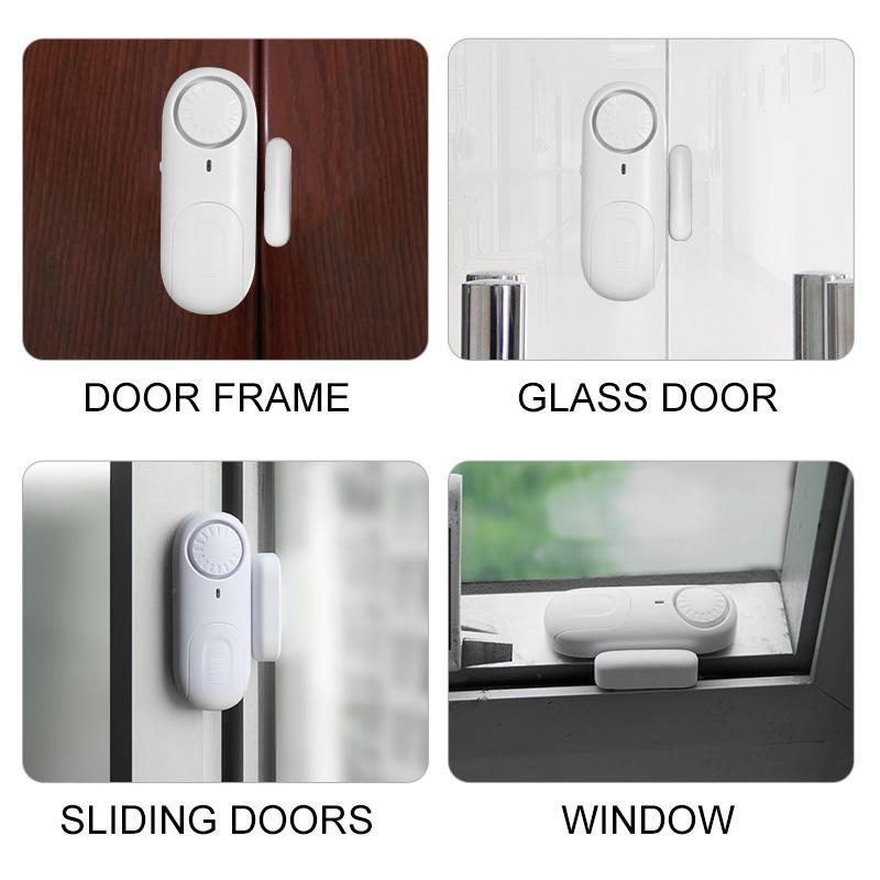 Wireless Door & Window Security Alarm with Magnetic Sensor