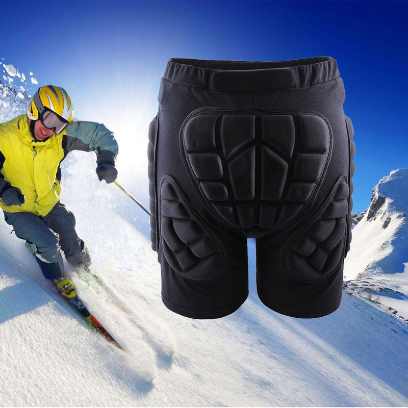 Padded Snowboard Shorts with EVA Protection for Skiing and Skating