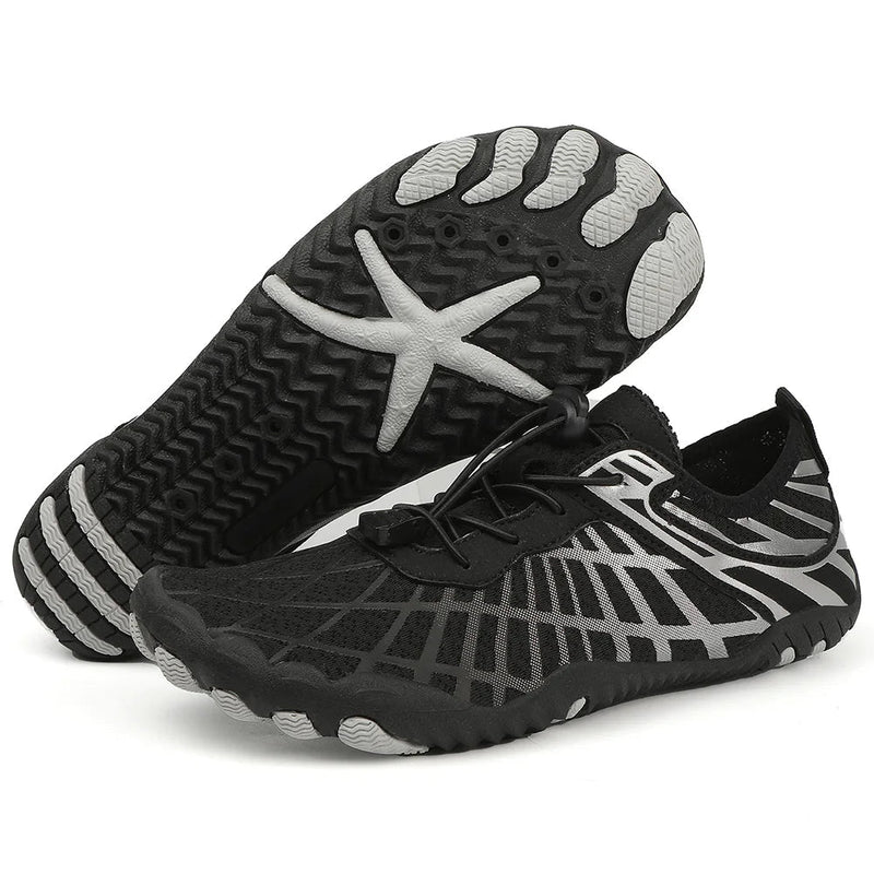 Unisex Water Shoes with Anti-Slip Sole and Quick-Drying Mesh