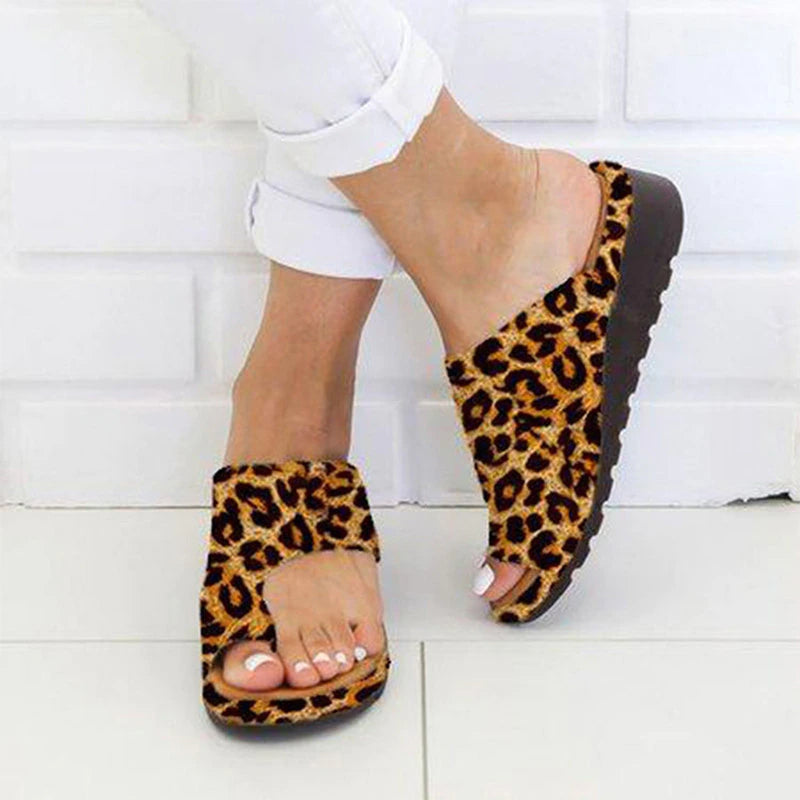 Ladies' Orthopaedic Comfort Sandals with Supportive Sole