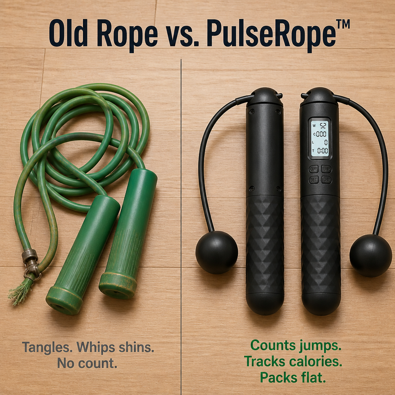 Digital Cordless Jump Rope with LCD Counter