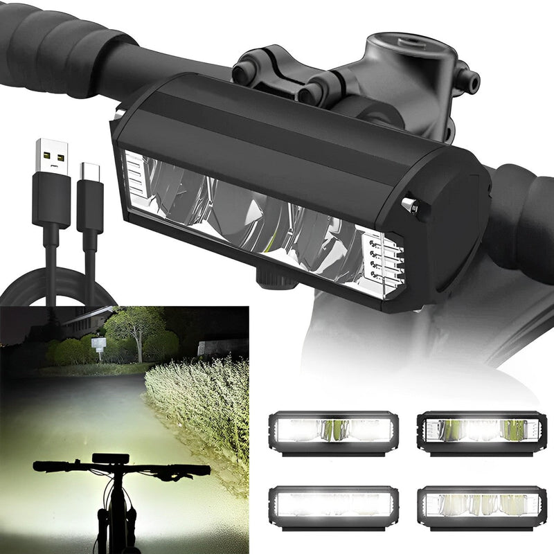 Rechargeable LED Bicycle Front Light