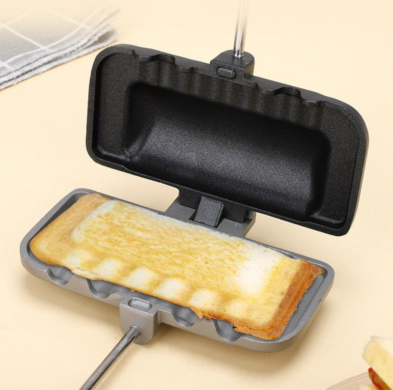 Double-Sided Non-Stick Stovetop Sandwich and Breakfast Maker
