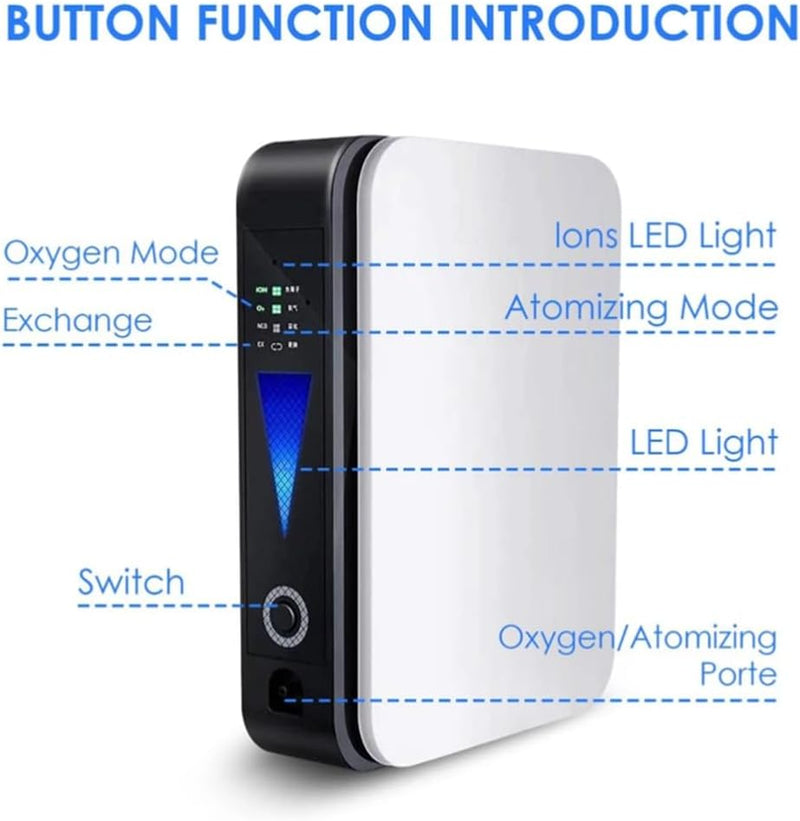 Portable Oxygen Concentrator with Adjustable Flow