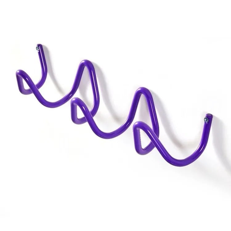 Modern Wavy Wall Coat Rack – Stylish Wall Coat Rack with Multiple Hooks