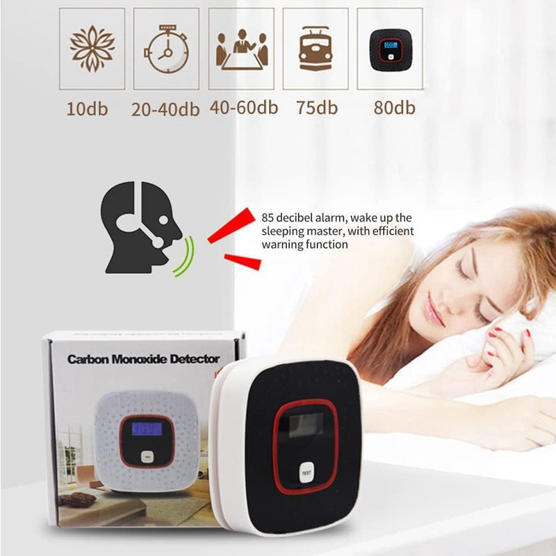 Elric Digital Carbon Monoxide Detector with LCD Display