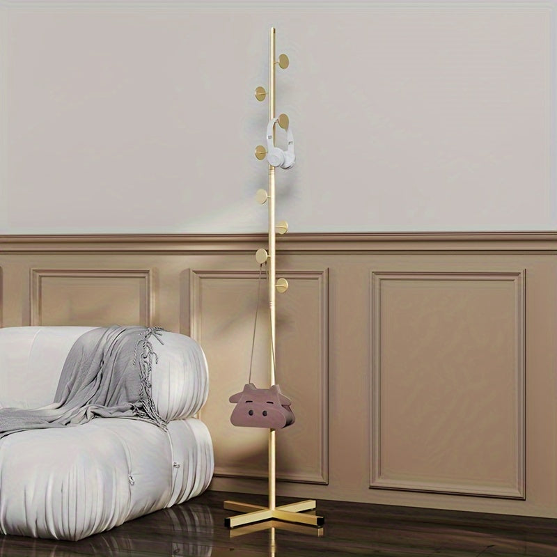 Elegant Gold Coat Rack – Modern and Practical for Any Space