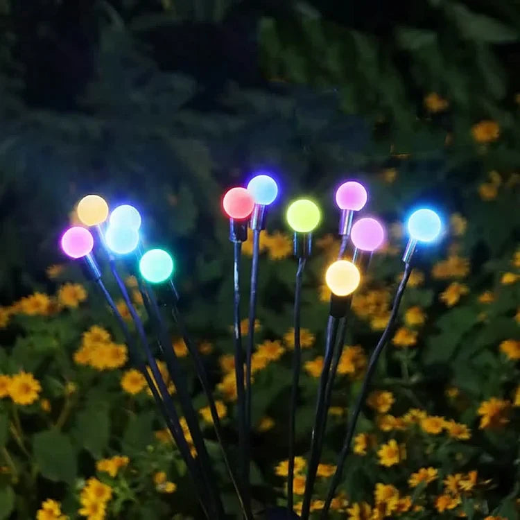 Solar Swaying Firefly Garden Lights