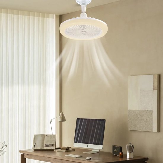Ceiling Fan with LED Light for Lamp Fitting and Comfortable Cooling