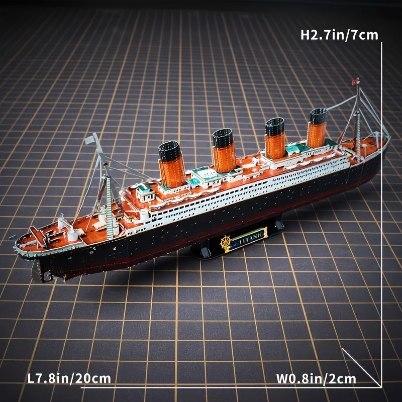 Titanic 3D Metal Model Kit – Detailed DIY Model for Creative Crafters