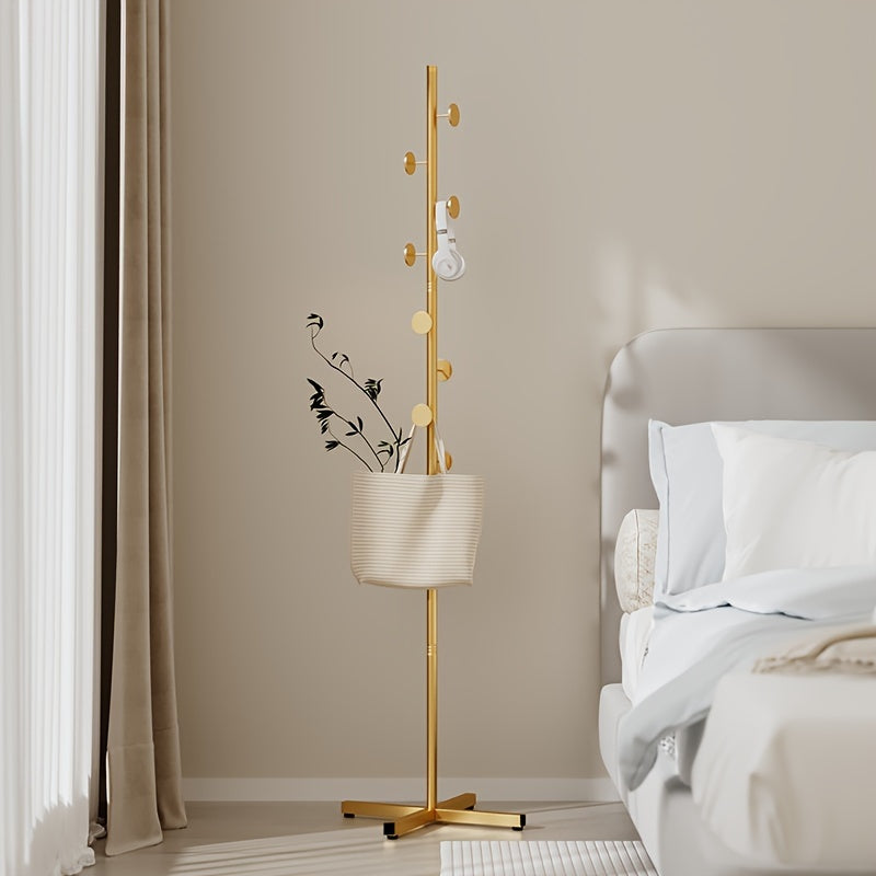 Elegant Gold Coat Rack – Modern and Practical for Any Space