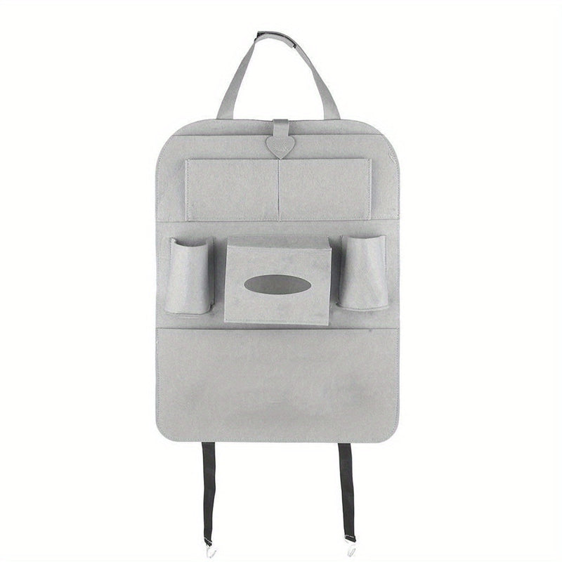 Car Seat Organiser with Storage Pockets and Tablet Holder for Back Seat