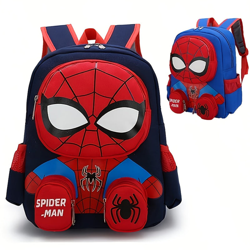 Spider-Man Backpack with Large Capacity – Great Gift for Kids, Perfect for School and Adventures