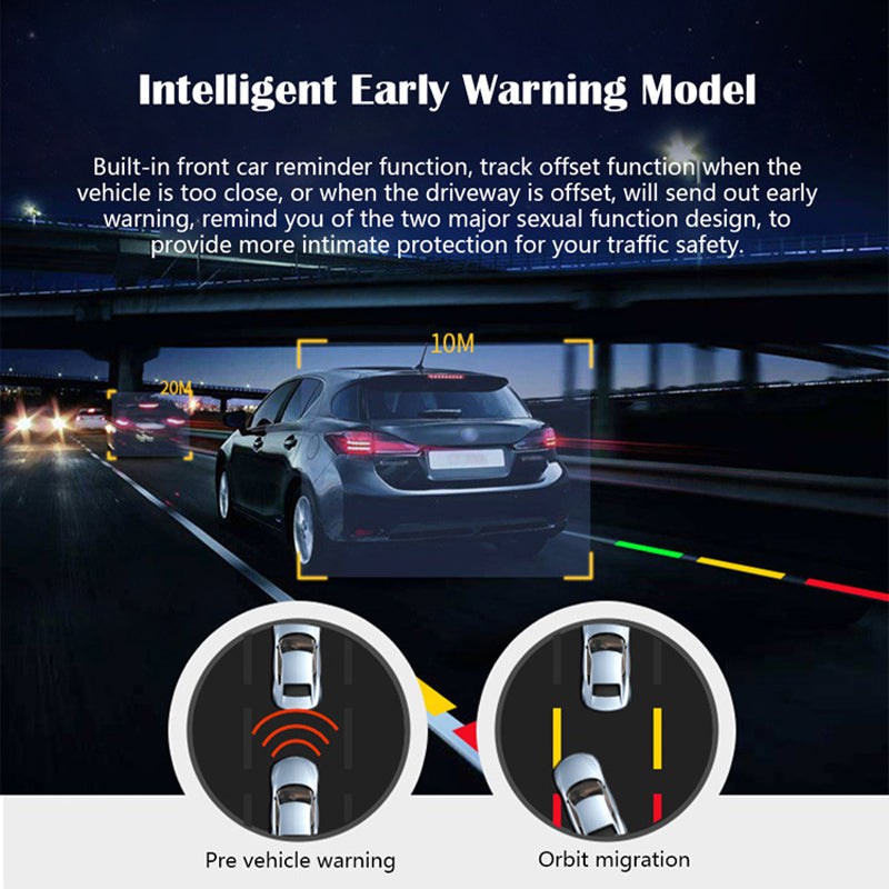Mini Dash Camera with Full HD Recording and Rotating Mount