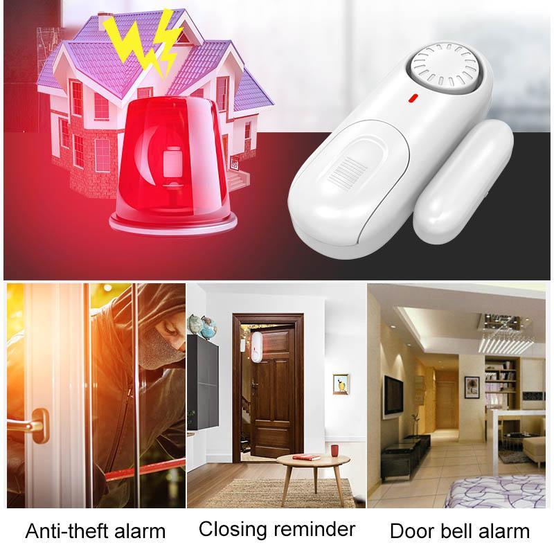 Wireless Door & Window Security Alarm with Magnetic Sensor
