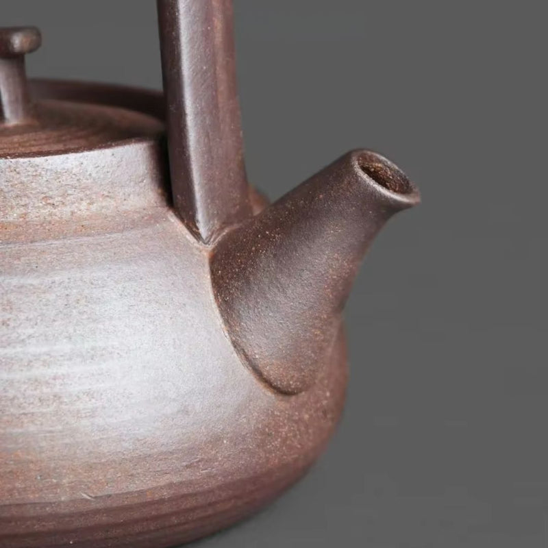 Ceramic Teapot with Warmer for Relaxing Tea Moments at Home