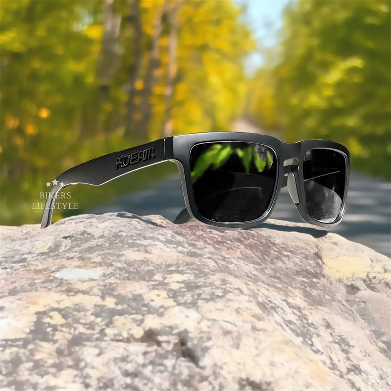 Polarised Square Sunglasses with UV400 Protection