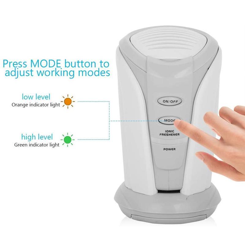 Electronic Refrigerator Deodoriser with Adjustable Modes